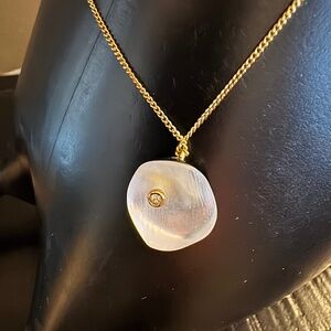 Alexis Bittar - Necklace pearl with diamond - Gold